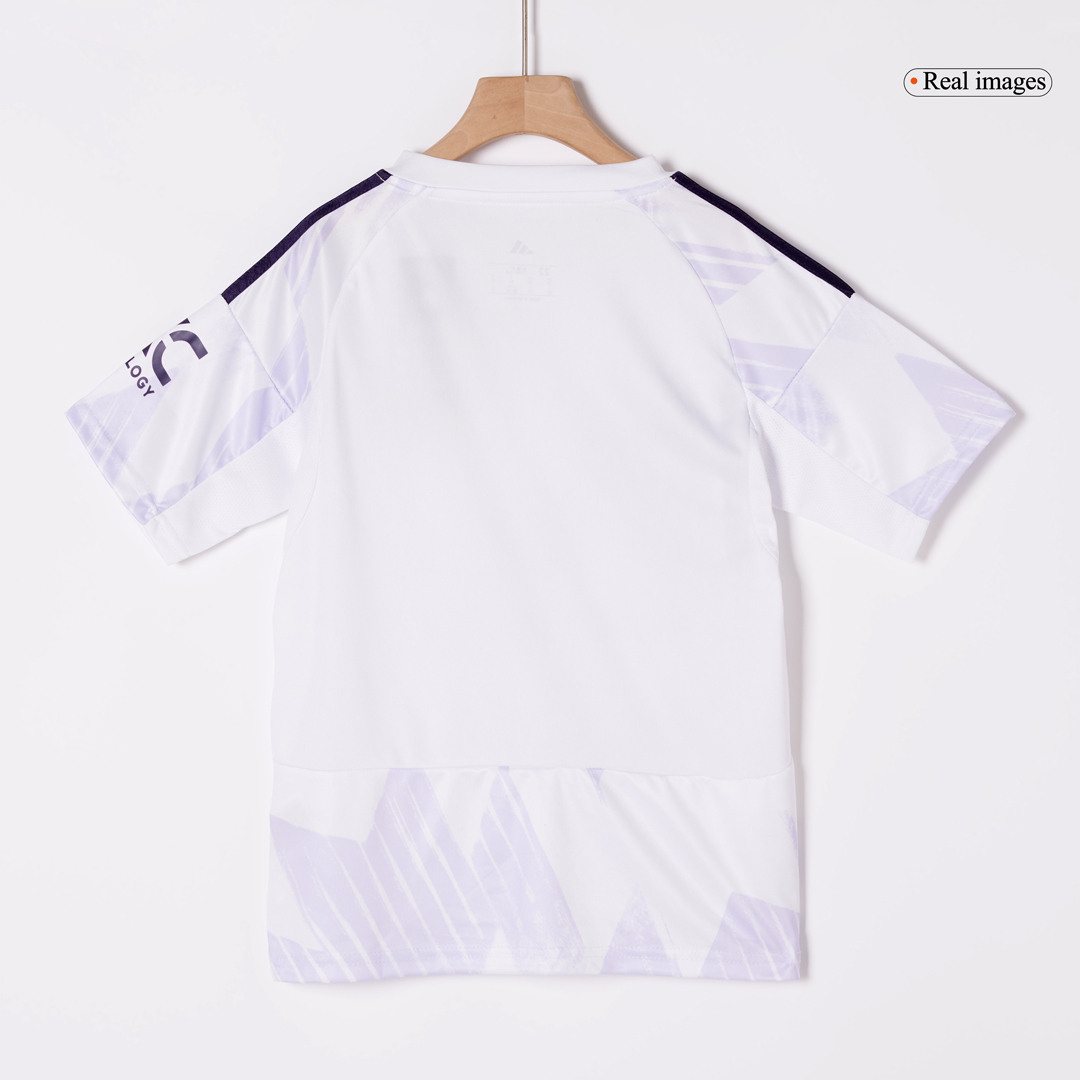 Kids Manchester United Custom Away Full Soccer Kits 2025/26