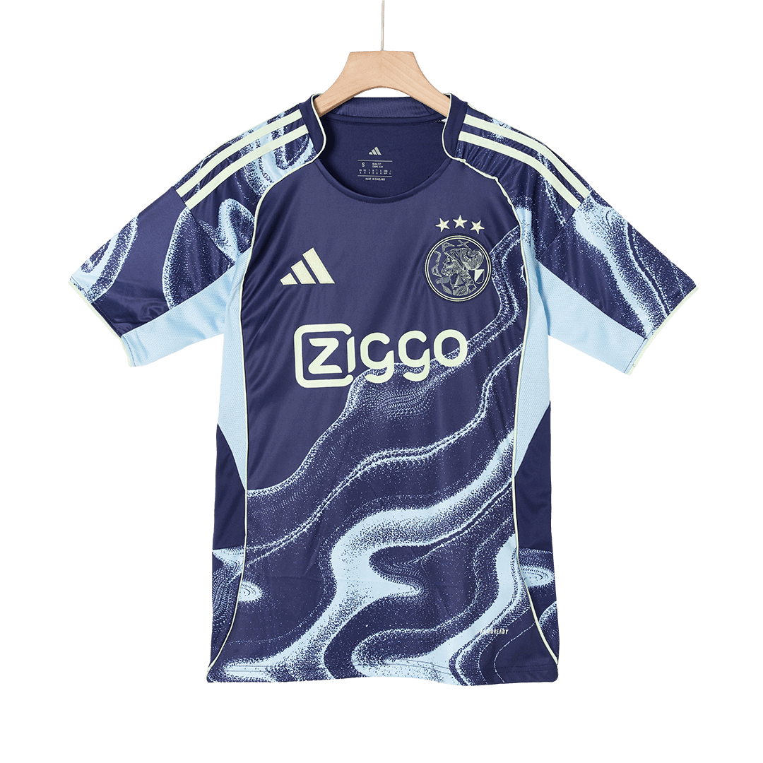 Ajax Soccer Jersey Away 2025/26 Custom Shirt - bestsoccerstore