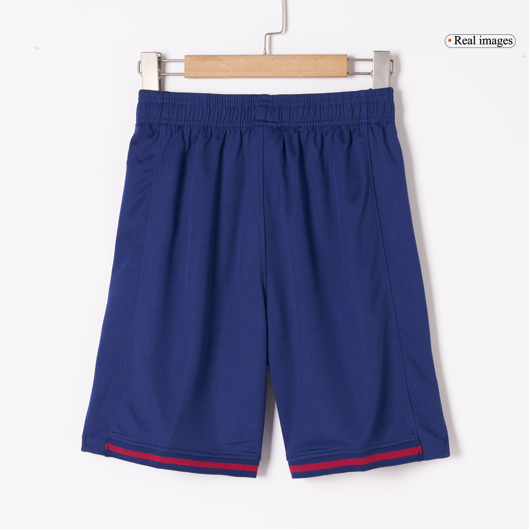 Barcelona Soccer Shorts Custom Home 2025/26 - bestsoccerstore