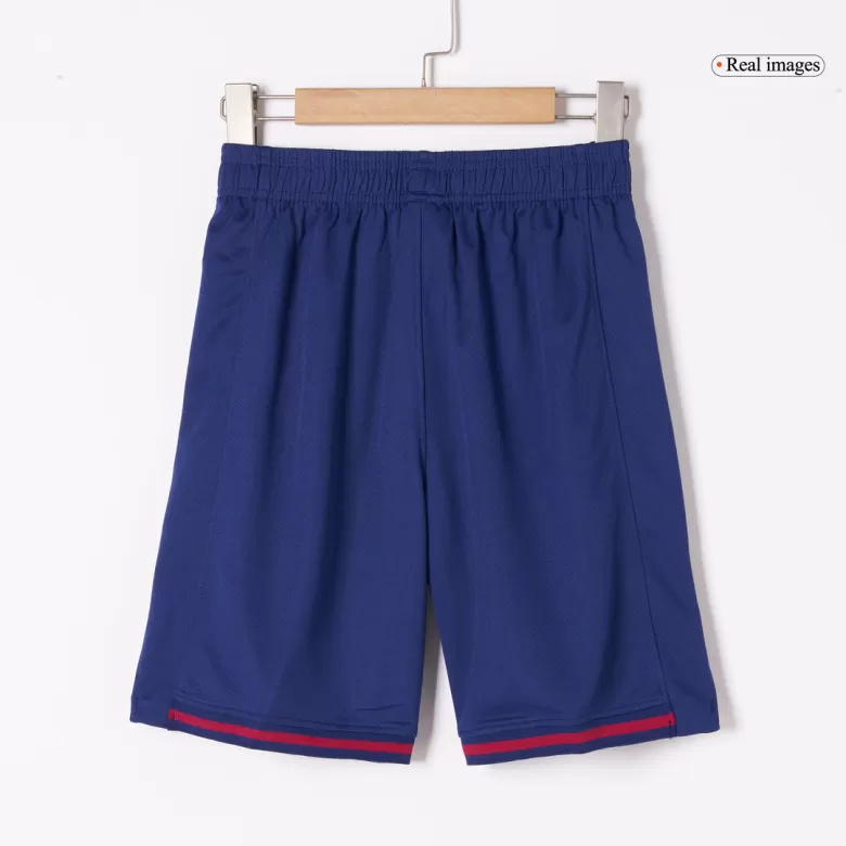 Barcelona Soccer Shorts Custom Home 2025/26 - bestsoccerstore