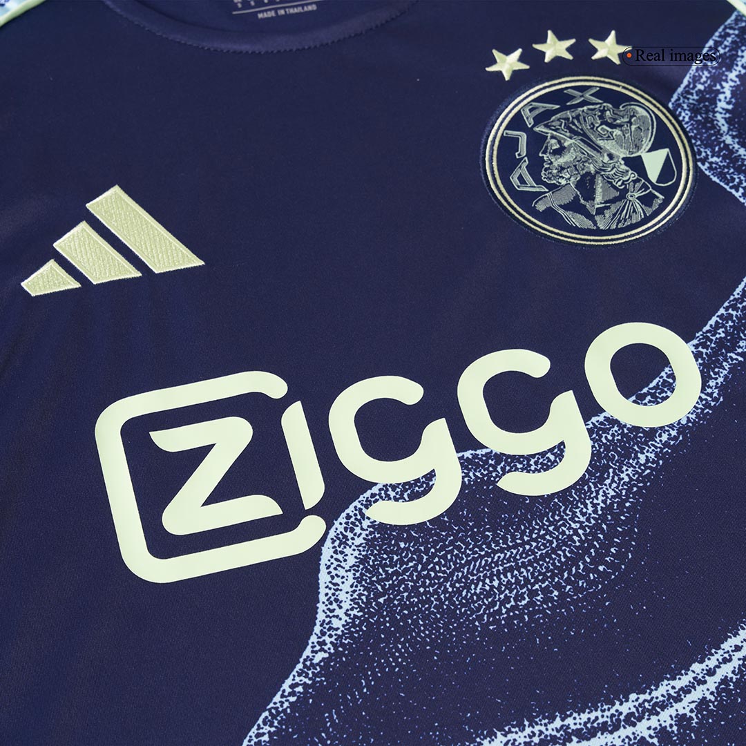 Ajax Soccer Jersey Away 2025/26 Custom Shirt - bestsoccerstore