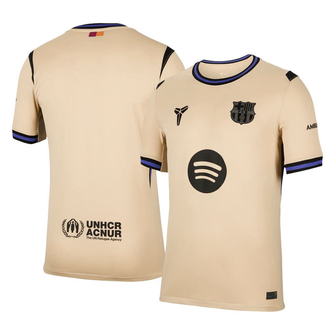 [Free]Barcelona x Kobe Bryan Soccer Jersey Away Custom Shirt 2025/26 - bestsoccerstore