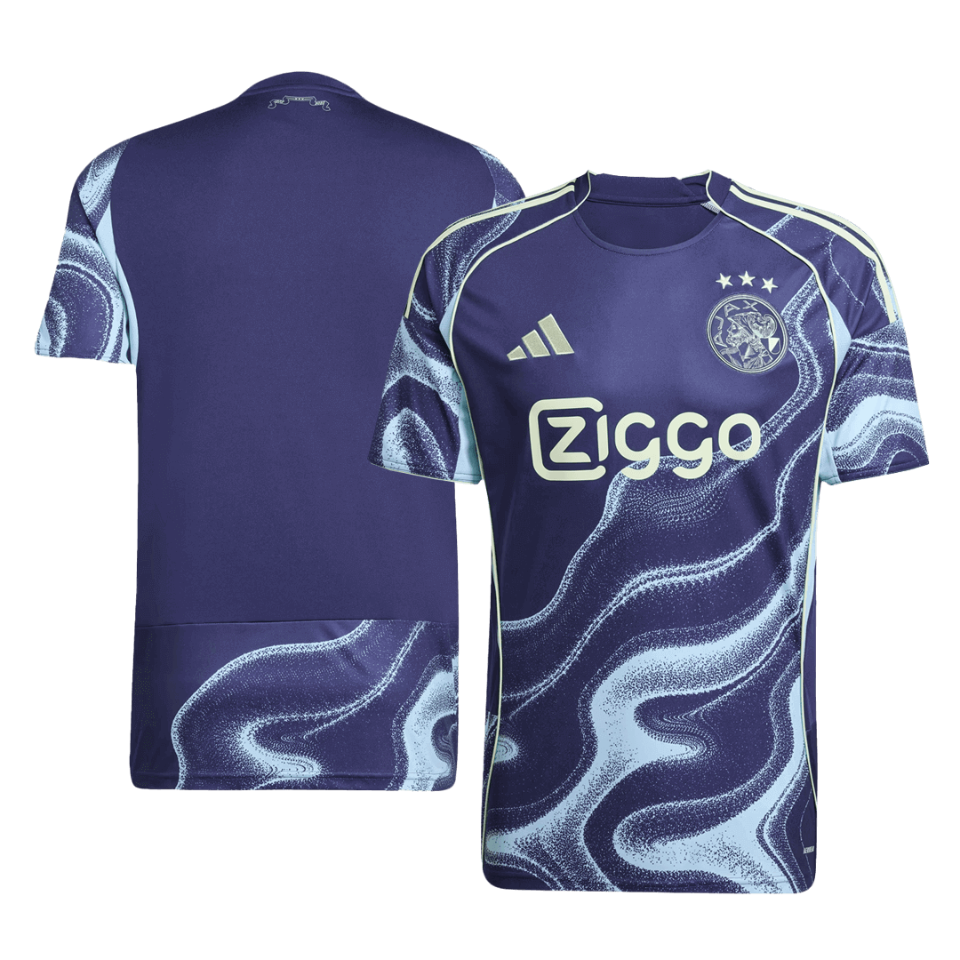 Ajax Soccer Jersey Away 2025/26 Custom Shirt - bestsoccerstore