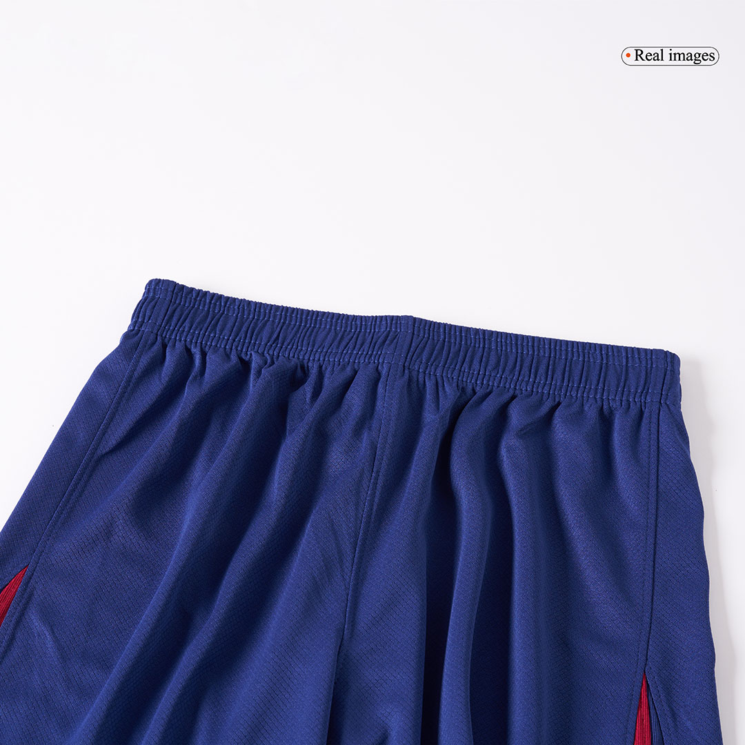Barcelona Soccer Shorts Custom Home 2025/26 - bestsoccerstore