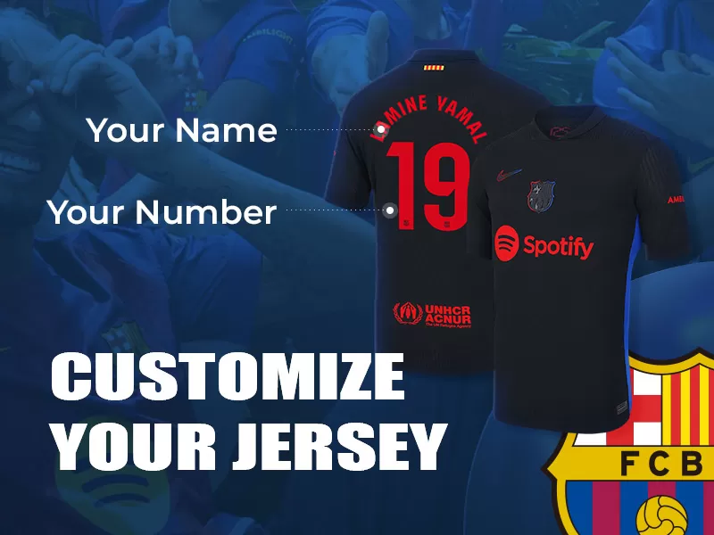 Barcelona Customize jerseys - bestsoccerstore