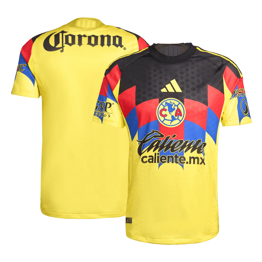 Club America Aguilas Home Custom Player Version Soccer Jersey 2025/26