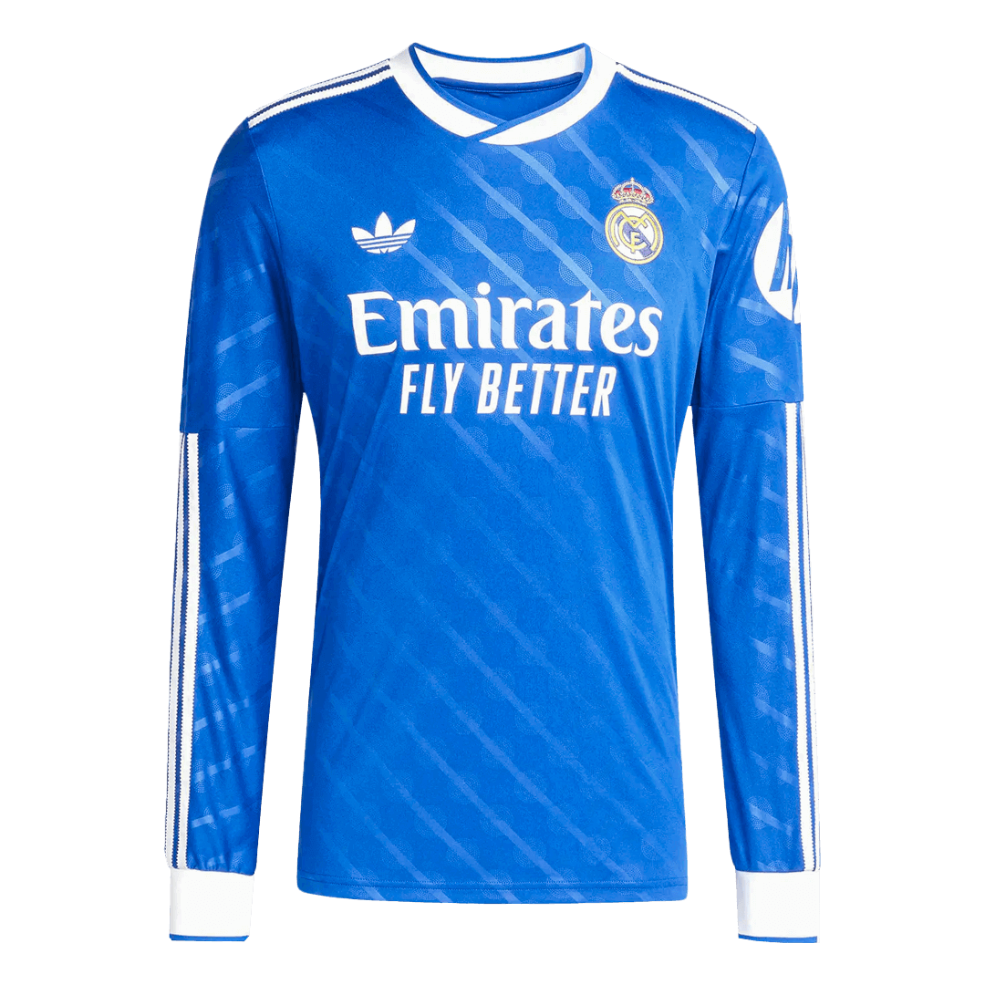 Real Madrid Long Sleeve Jersey Third Away Football Shirt 2025/26 - bestsoccerstore
