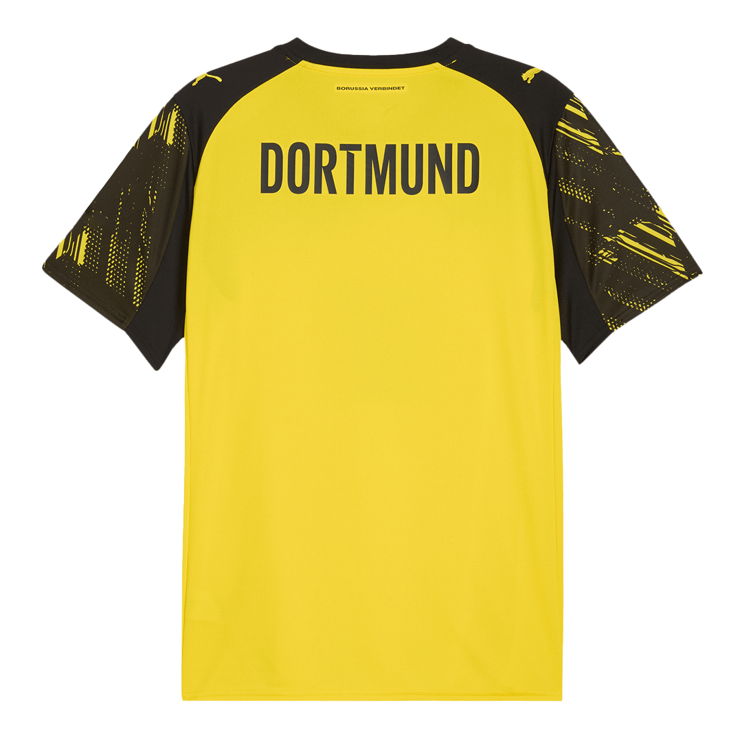 Borussia Dortmund Home Soccer Jersey 2025/26 Yellow - bestsoccerstore