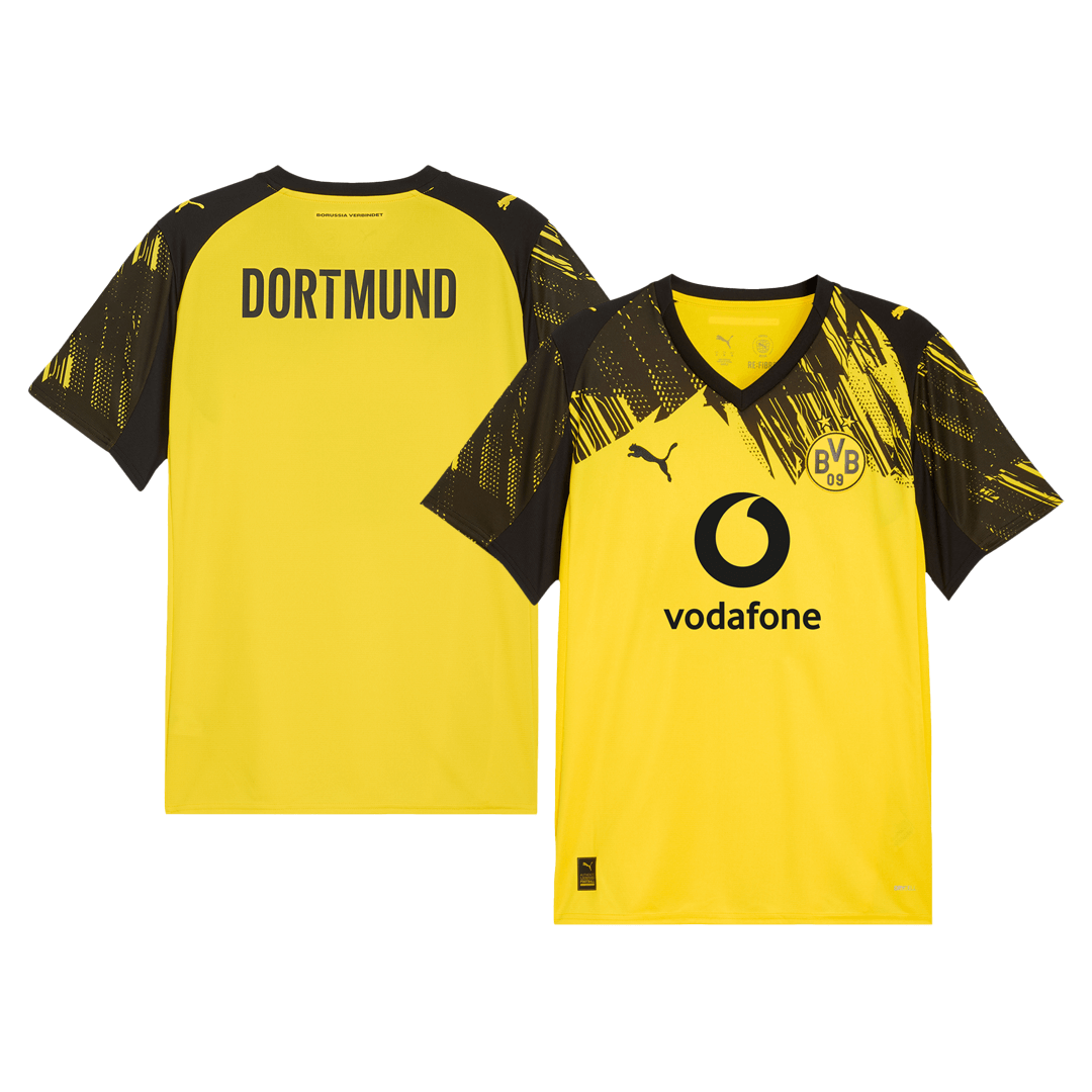 Borussia Dortmund Home Soccer Jersey 2025/26 Yellow
