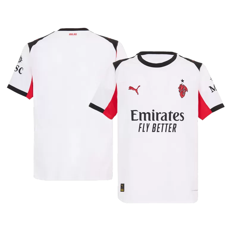 Authentic AC Milan Jersey Custom Soccer Jersey Away 2025/26 - bestsoccerstore