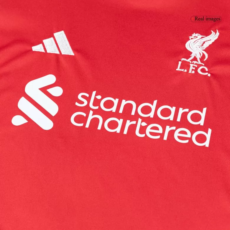 Kids Liverpool Custom Home Soccer Kits 2025/26 - bestsoccerstore
