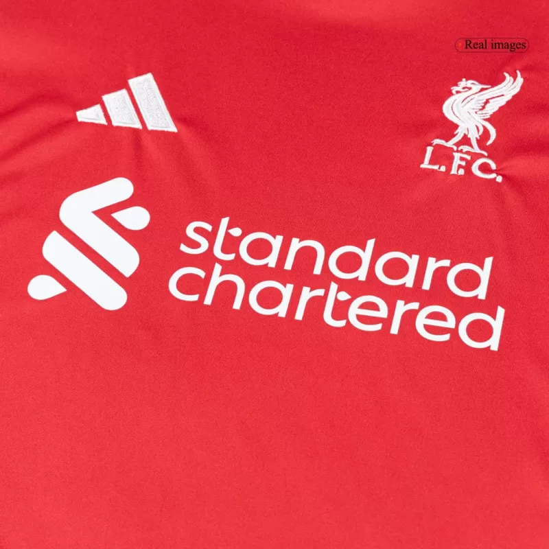 Kids Liverpool Custom Home Soccer Kits 2025/26 - bestsoccerstore