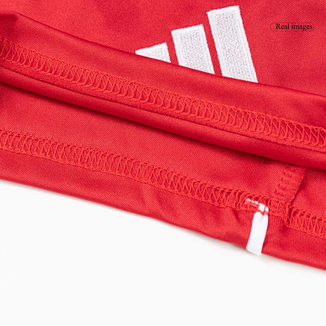 [Free]Kids Liverpool Custom Home Soccer Kits 2025/26 - bestsoccerstore