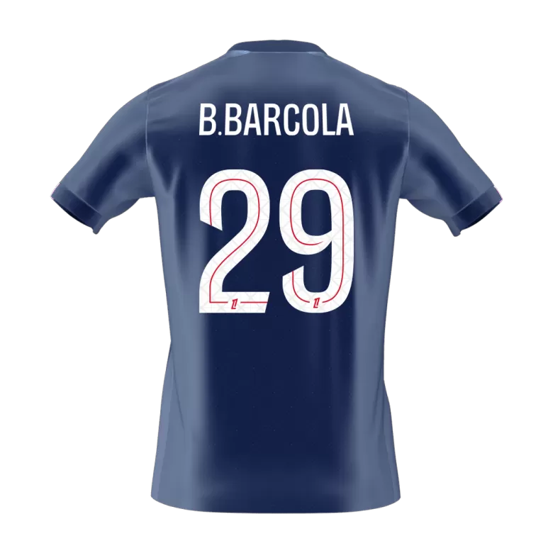 PSG Jersey B.BARCOLA #29 Soccer Jersey Home 2025/26 - bestsoccerstore