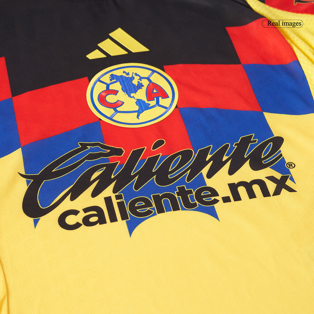 Club America Aguilas Home Custom Player Version Soccer Jersey 2025/26 - bestsoccerstore
