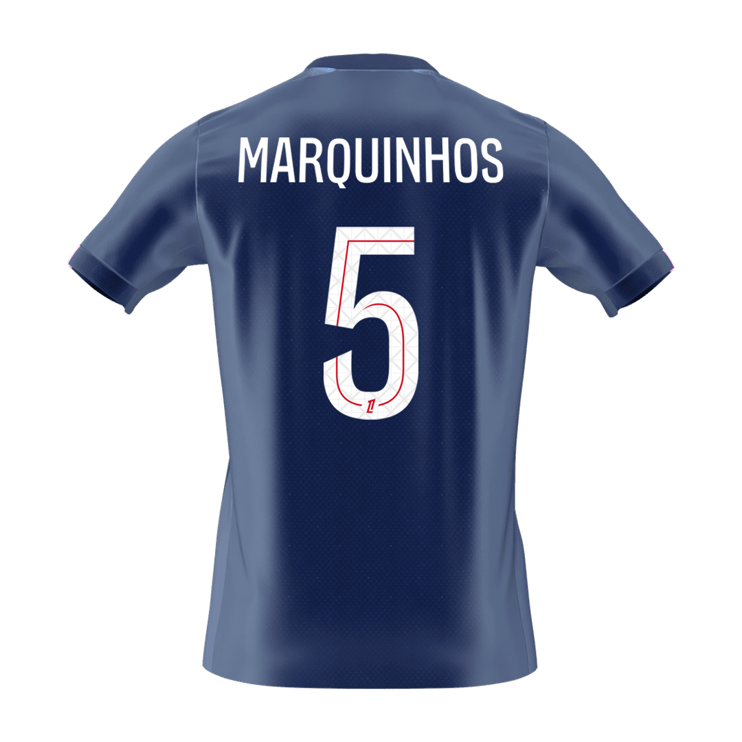 MARQUINHOS #5 PSG Soccer Jersey Home 2025/26 Shirt - bestsoccerstore
