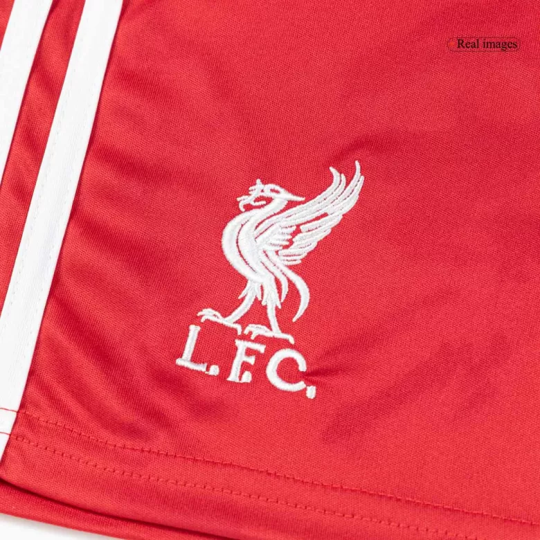 Kids Liverpool Custom Home Soccer Kits 2025/26 - bestsoccerstore