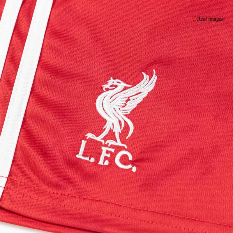 Kids Liverpool Custom Home Soccer Kits 2025/26 - bestsoccerstore