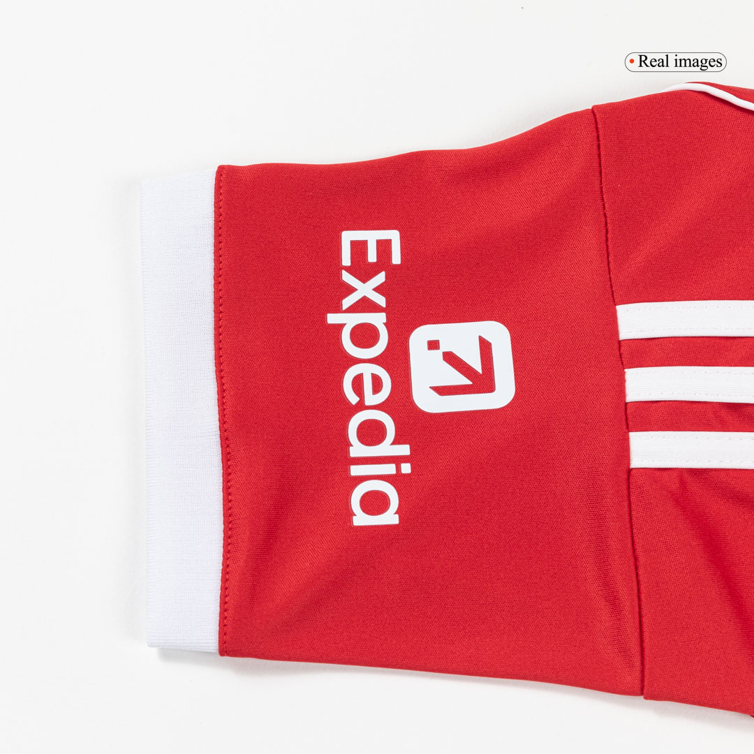 [Free]Kids Liverpool Custom Home Soccer Kits 2025/26 - bestsoccerstore