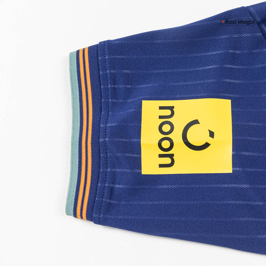 Kids Newcastle United Third Away Custom Soccer Kits 2025/26 - bestsoccerstore