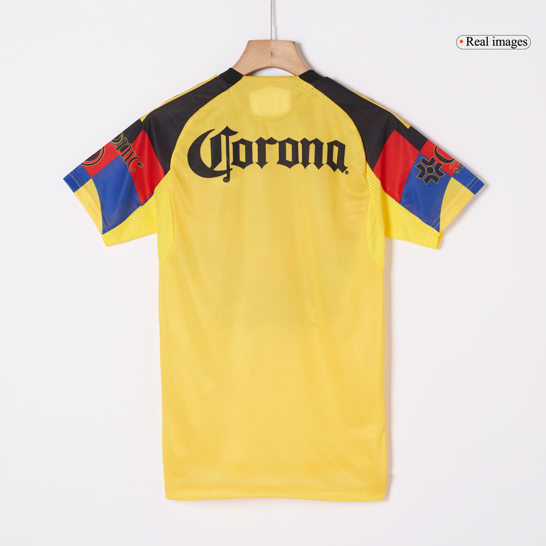 Club America Aguilas Home Custom Player Version Soccer Jersey 2025/26 - bestsoccerstore