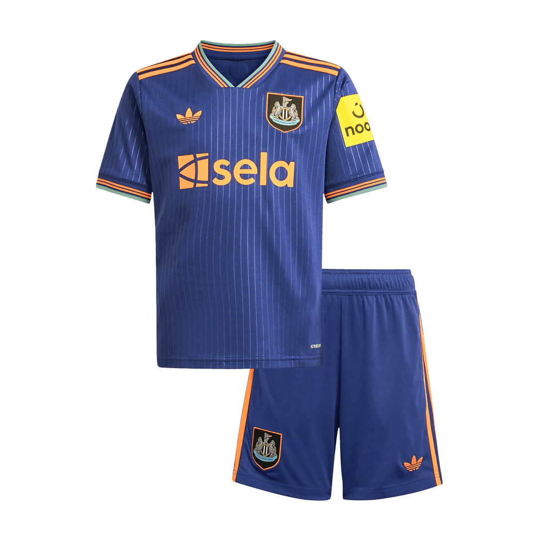Kids Newcastle United Custom Third Away Soccer Kits 2025/26 - bestsoccerstore