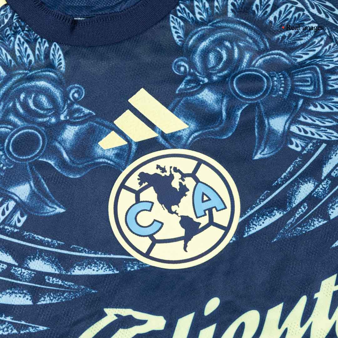 Club America Aguilas Away Custom Player Version Soccer Jersey 2025/26 - bestsoccerstore