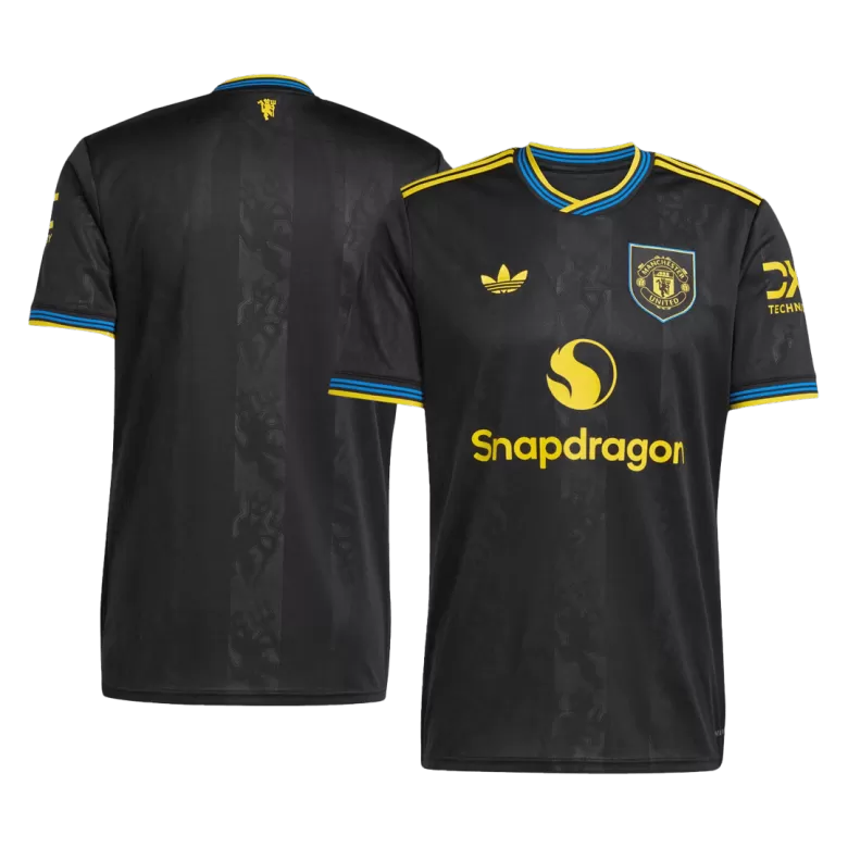 Manchester United Soccer Jersey Third Away Custom Shirt 2025/26 - bestsoccerstore