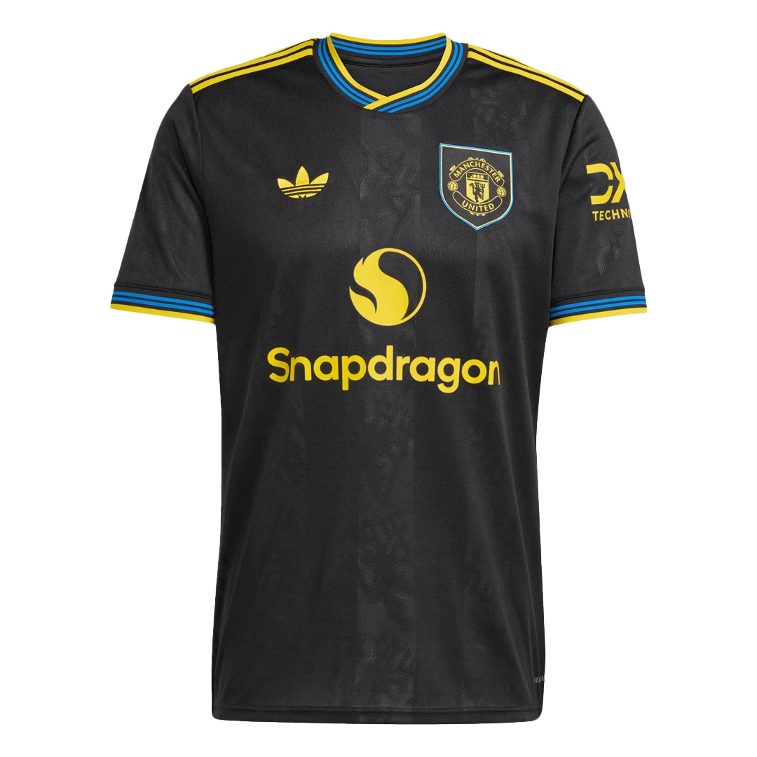 [Free]Manchester United Soccer Jersey Third Away Custom Shirt 2025/26 - bestsoccerstore