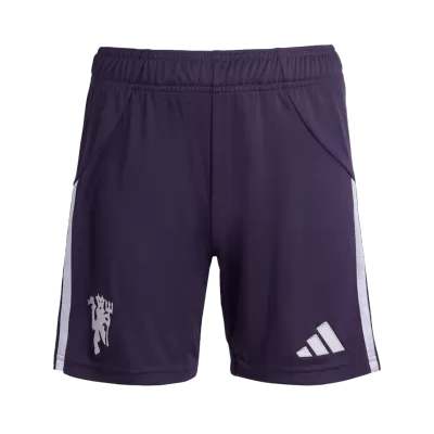 Manchester United Soccer Shorts Custom Away 2025/26 - bestsoccerstore