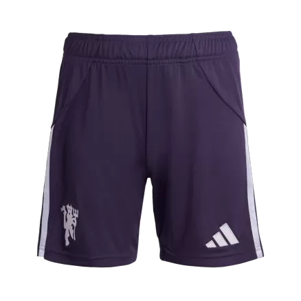 Manchester United Soccer Shorts Custom Away 2025/26 - bestsoccerstore