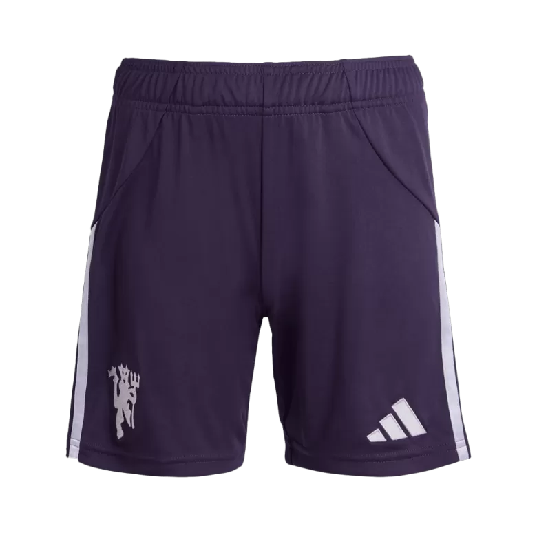 Manchester United Soccer Shorts Custom Away 2025/26 - bestsoccerstore