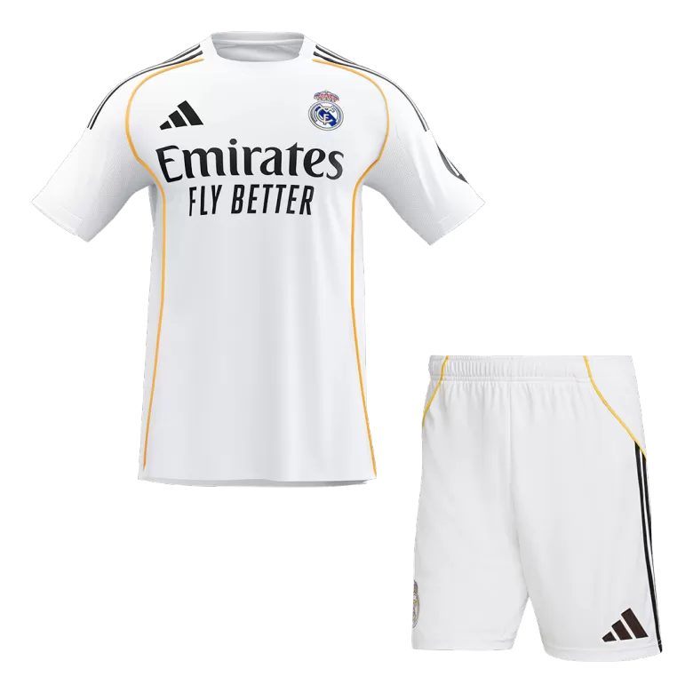 Real Madrid Home Soccer Uniform Kits 2025/26 - bestsoccerstore