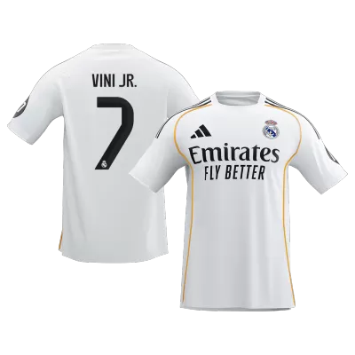 VINI JR. #7 Real Madrid Soccer Jersey Home Custom Shirt 2025/26 - bestsoccerstore