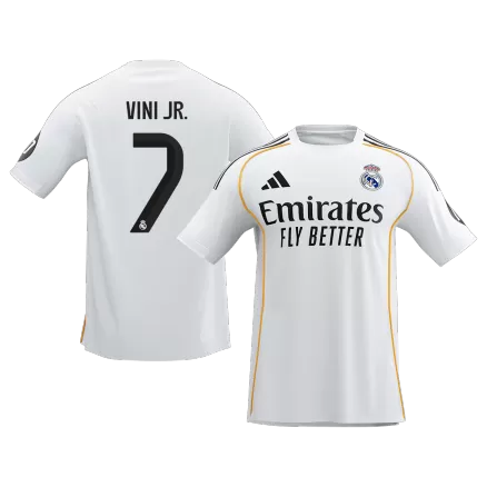 VINI JR. #7 Real Madrid Soccer Jersey Home Custom Shirt 2025/26 - bestsoccerstore