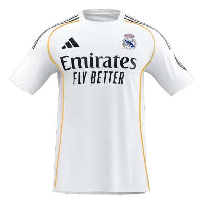 Real Madrid Soccer Jersey Home Custom Shirt 2025/26 - bestsoccerstore
