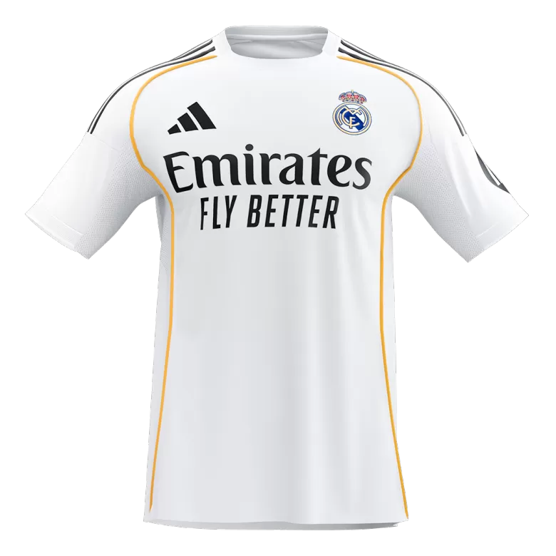 Real Madrid Soccer Jersey Home Custom Shirt 2025/26 - bestsoccerstore