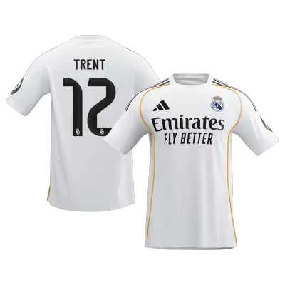 TRENT #12 Real Madrid Soccer Jersey Home Custom Shirt 2025/26 - bestsoccerstore