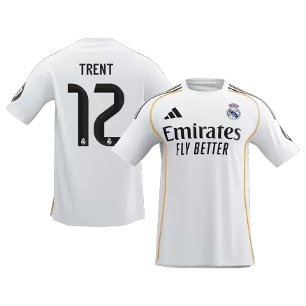 TRENT #12 Real Madrid Soccer Jersey Home Custom Shirt 2025/26 - bestsoccerstore