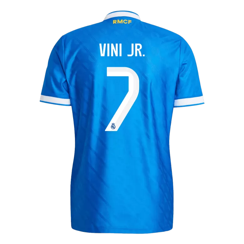 Authentic VINI JR. #7 Soccer Jersey Real Madrid Third Away Shirt 2025/26 - bestsoccerstore