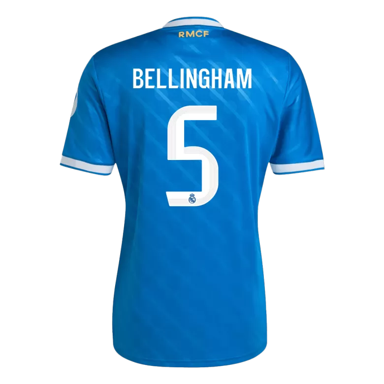 BELLINGHAM #5 Real Madrid Soccer Jersey Third Away Custom Shirt 2025/26 - bestsoccerstore