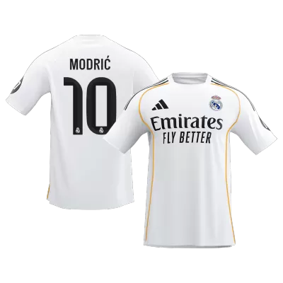 MODRIĆ #10 Real Madrid Soccer Jersey Home Custom Shirt 2025/26 - bestsoccerstore