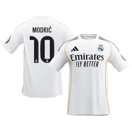 MODRIĆ #10 Real Madrid Soccer Jersey Home Custom Shirt 2025/26 - bestsoccerstore