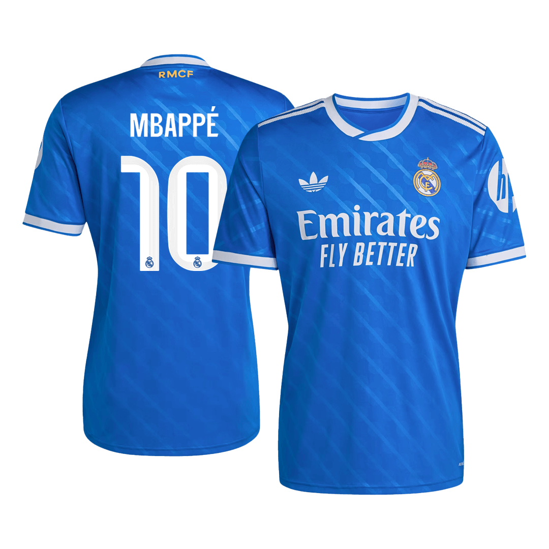 MBAPPÉ #10 Real Madrid Soccer Jersey Third Away Custom Shirt 2025/26 - bestsoccerstore