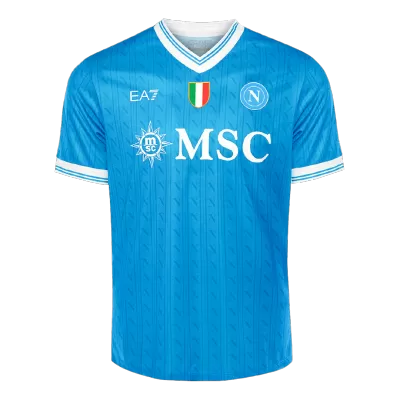 Napoli Soccer Jersey Home Custom Shirt 2025/26 - bestsoccerstore