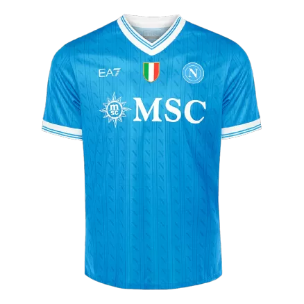 Napoli Soccer Jersey Home Custom Shirt 2025/26 - bestsoccerstore