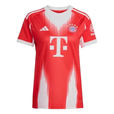 Bayern Munich Soccer Jersey Home Women's Custom Shirt 2025/26 - bestsoccerstore