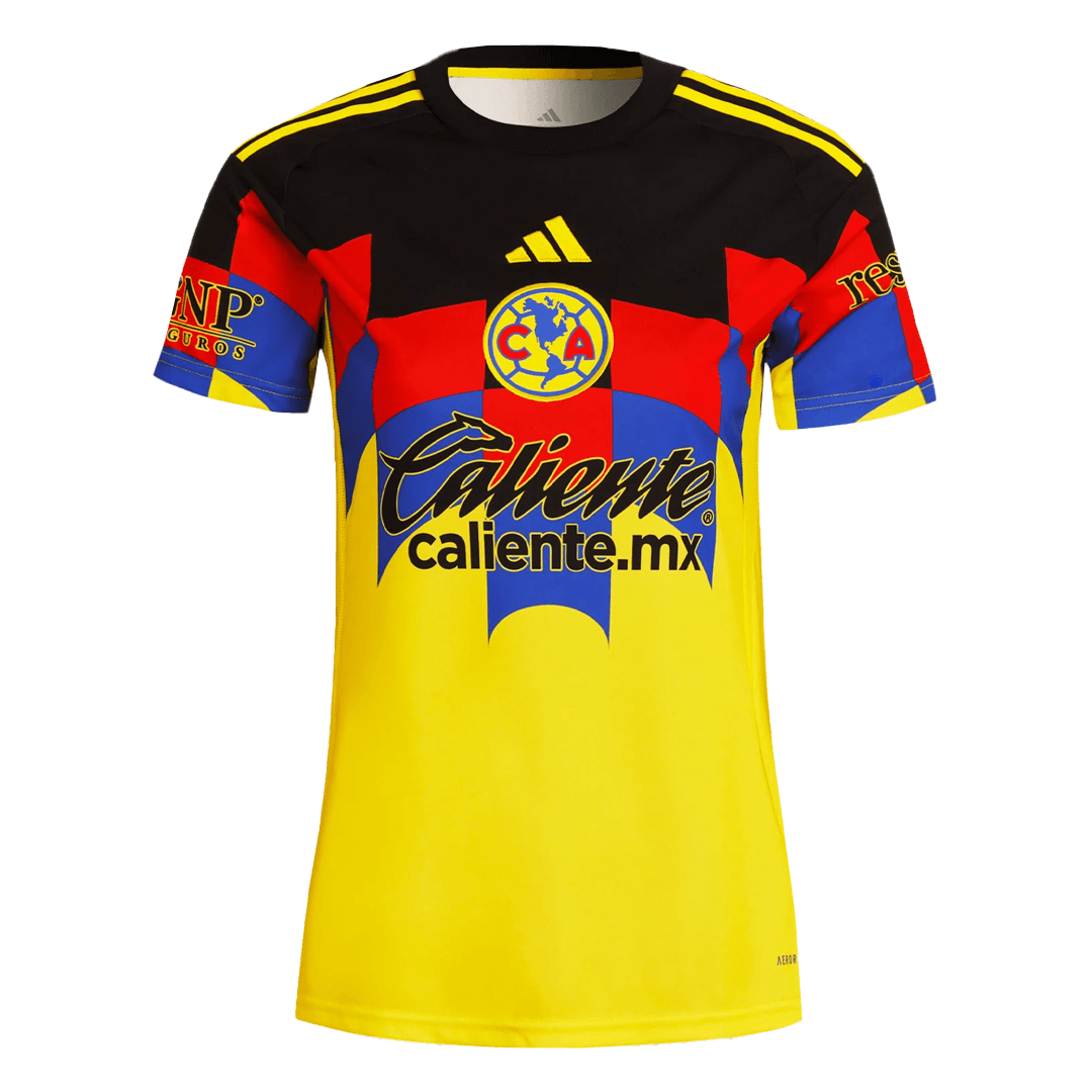 Club America Aguilas Soccer Jersey Home Women's Custom Shirt 2025/26 - bestsoccerstore