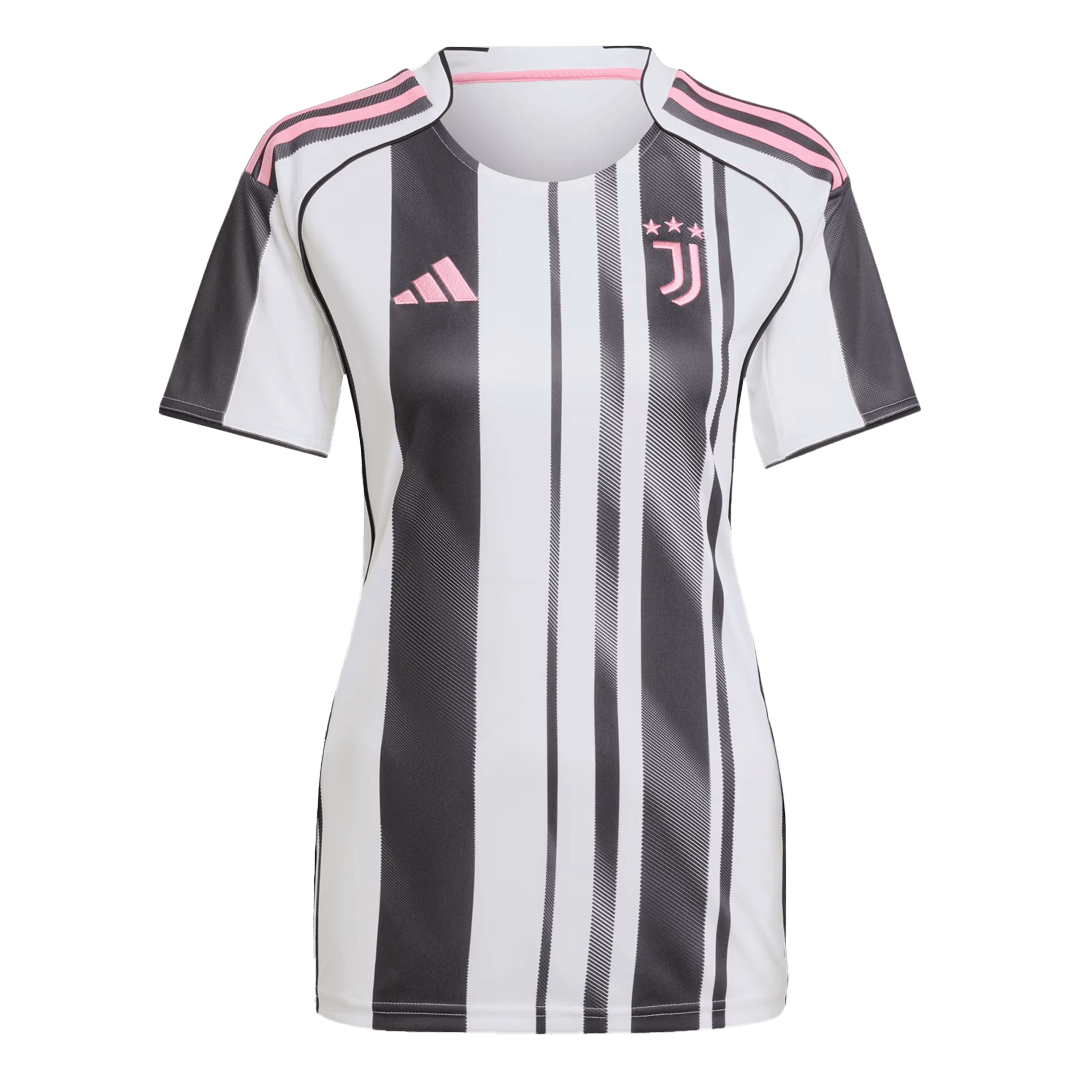 Juventus Soccer Jersey Home Women's Custom Shirt 2025/26 - bestsoccerstore