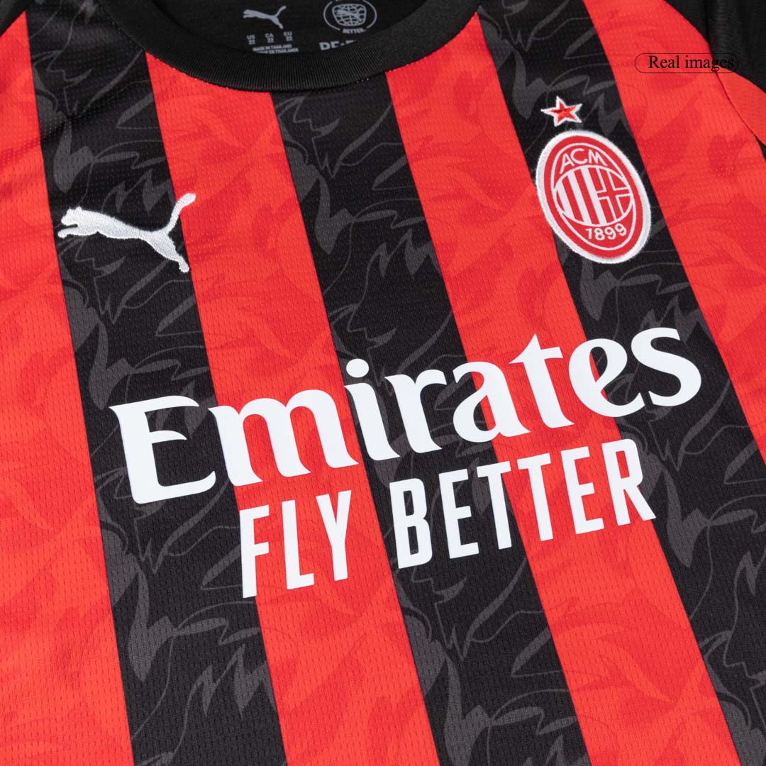 Kids AC Milan Custom Home Full Soccer Kits
2025/26 - bestsoccerstore